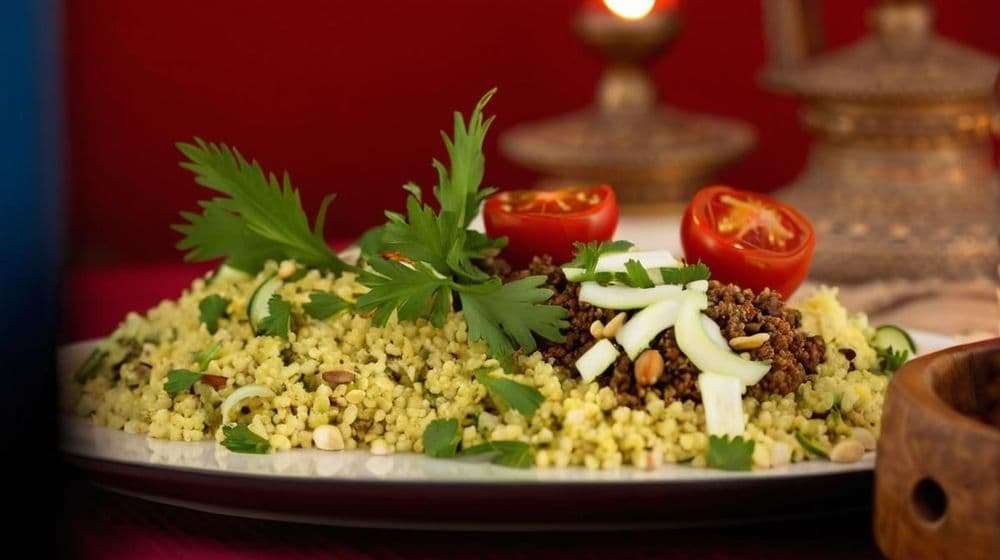 Цикорни лодки с ароматна плънка и кус-кус