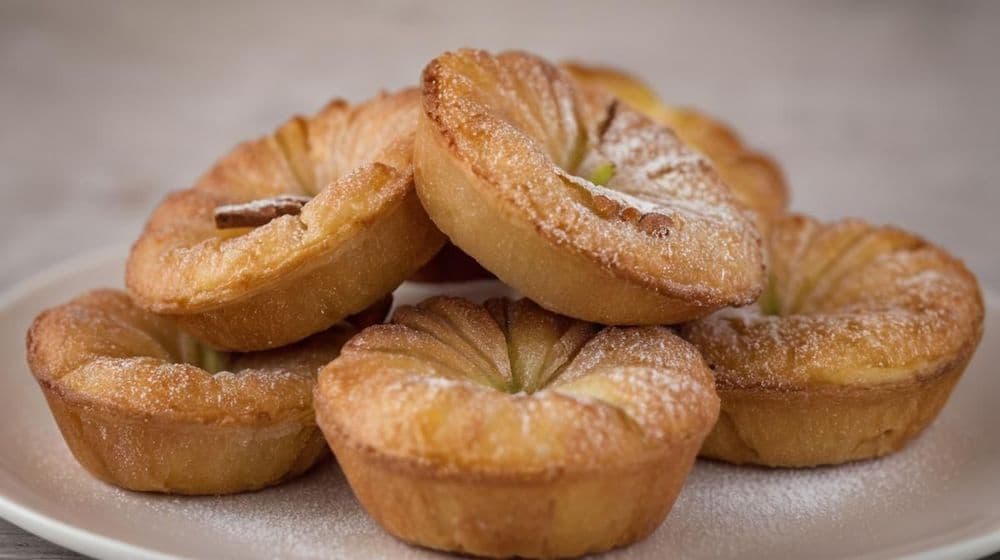 Вкусни ябълкови понички като от бабината кухня